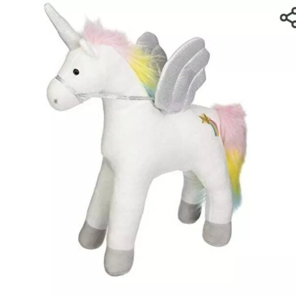 GUND My Magical Light & Sound Soft Plush Rainbow Unicorn Pegasus Fairy Horse 11' - Picture 1 of 5